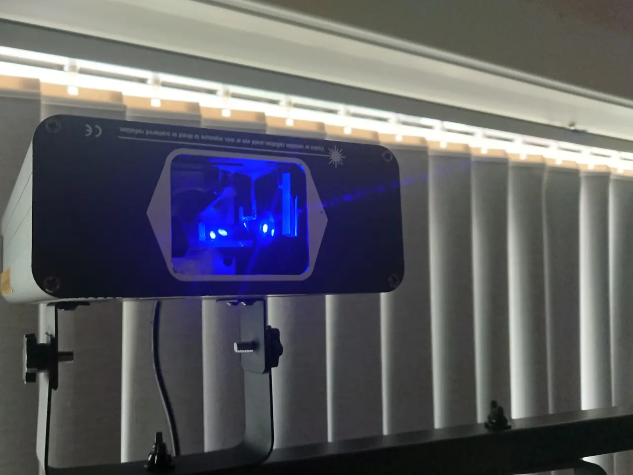 Billede 9 - Udlejes - LASER LIGHT BLUE Beam Line 10 Watt.