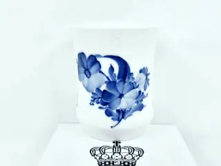 Blå Blomst Flettet Vase nr. 10-8254. sortering 1