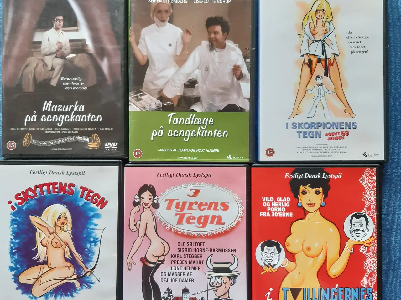 Billede 1 - DVD'er Sengekantsfilm