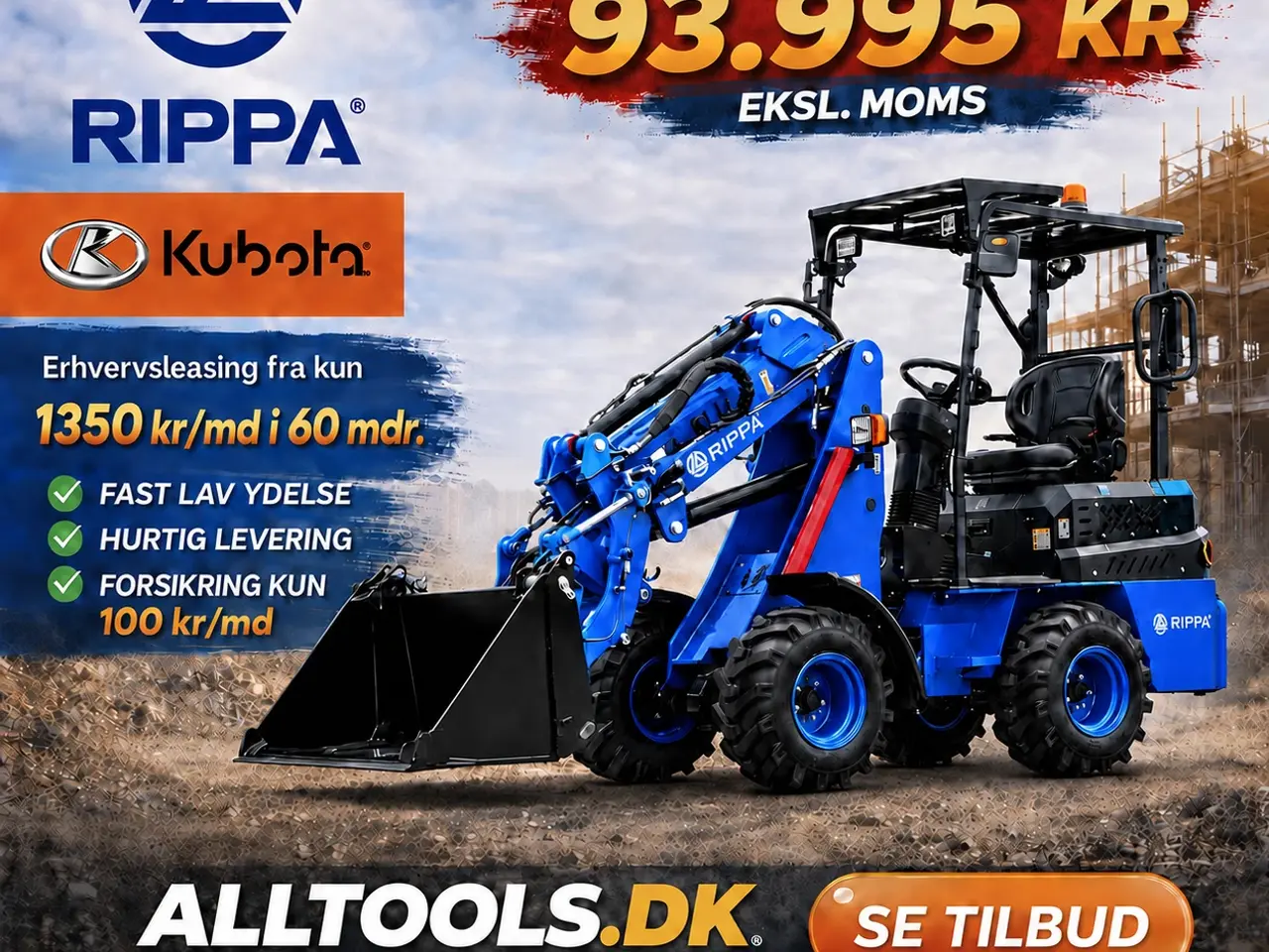 Billede 1 - Rippa RL06-T Kubota 