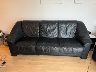 Lædersofasæt 3+2 eller 4+1
