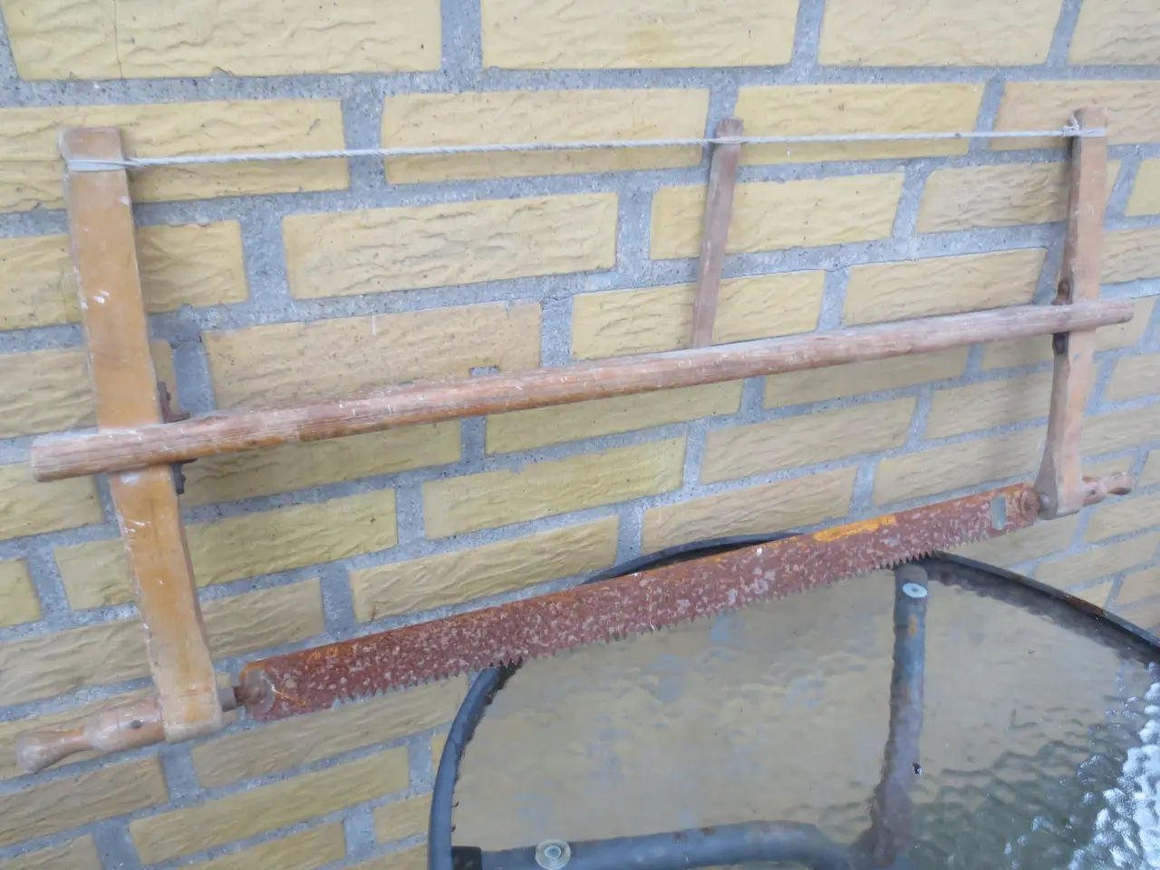 Billede 1 - 1 stk Retro Håndsav længde 95 cm