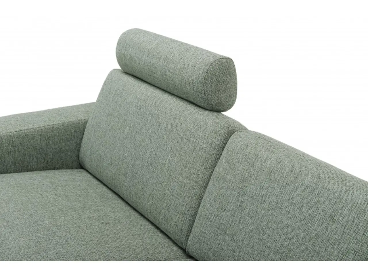 Billede 7 - Hjort Knudsen Hadsten chaiselong sofa venstrevendt Grøn stof