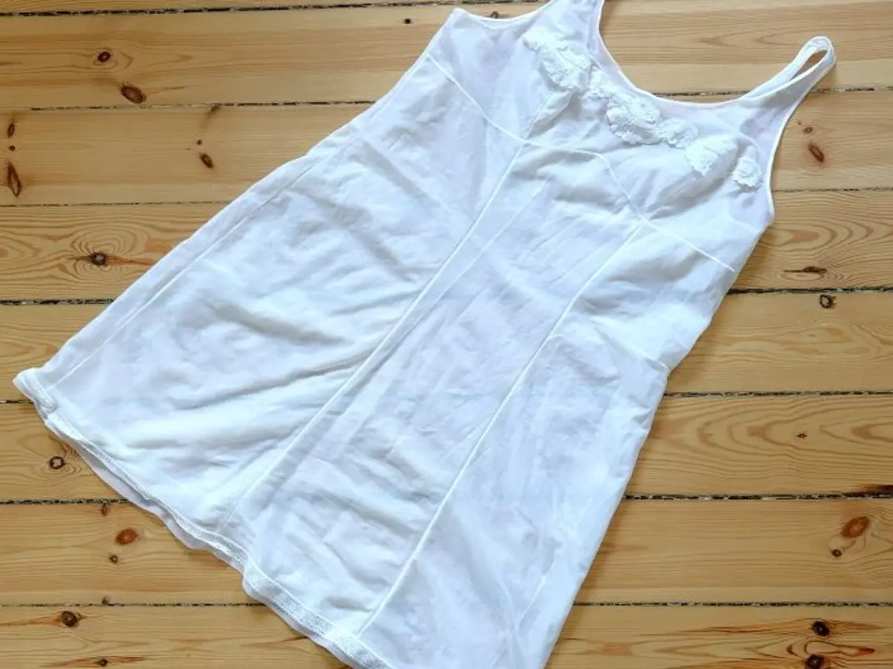 Billede 1 - Vintage underkjole med blonder