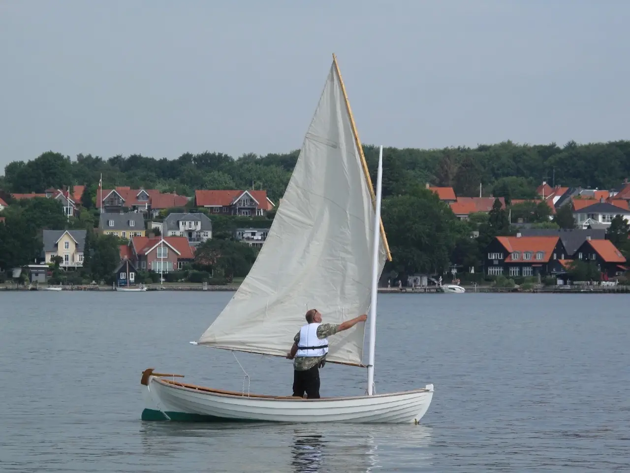 Billede 1 - EA, 14 fods spidsgattet jolle fra 1949