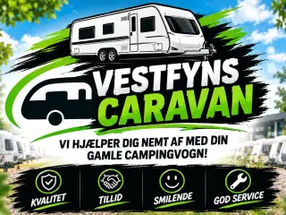Campingvogne købes