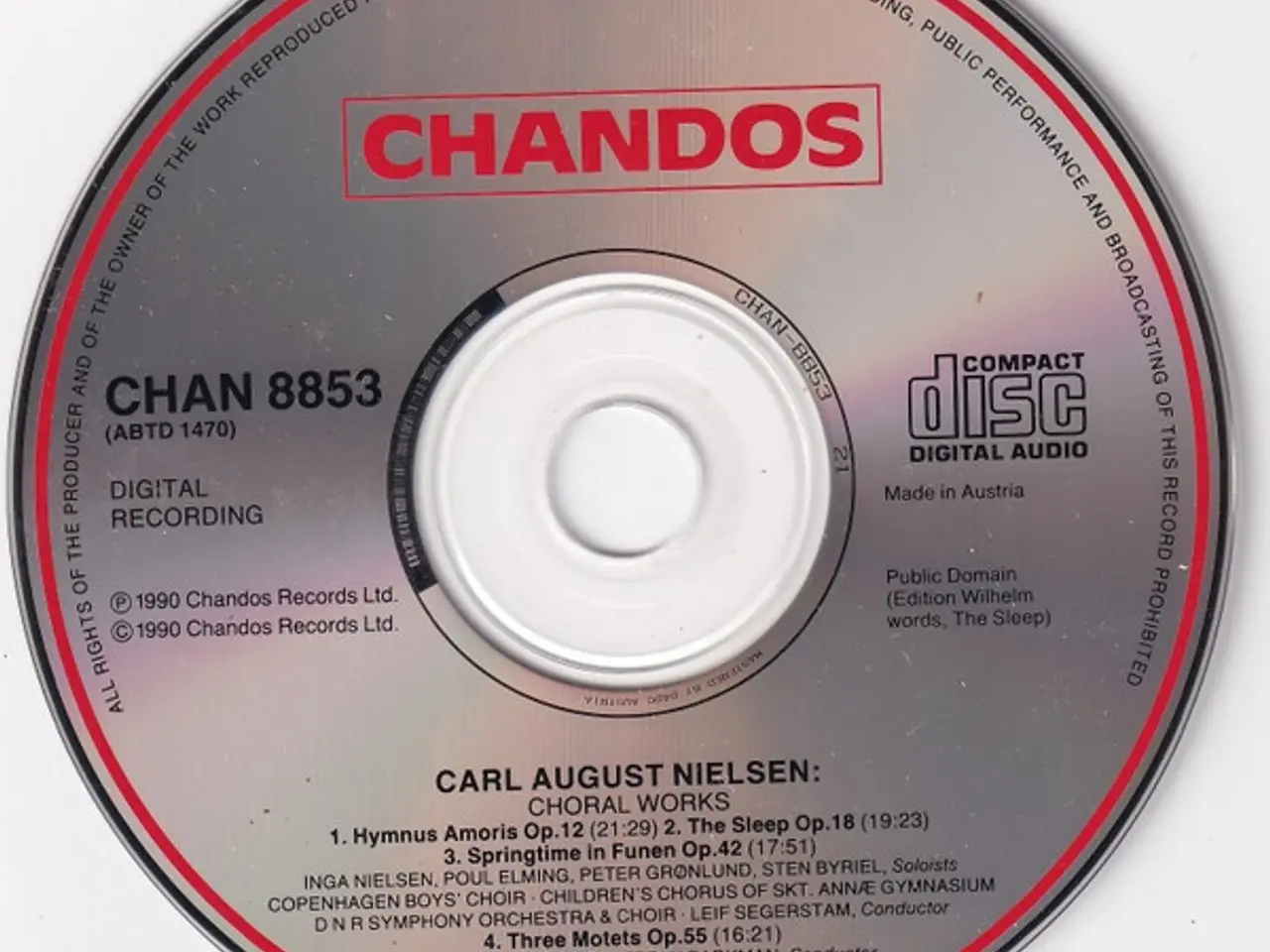 Billede 3 - Nielsen* – Hymnus Amoris – CD