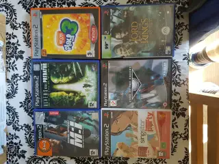 12 super fede ps2 spil. 35-60kr pr spil!