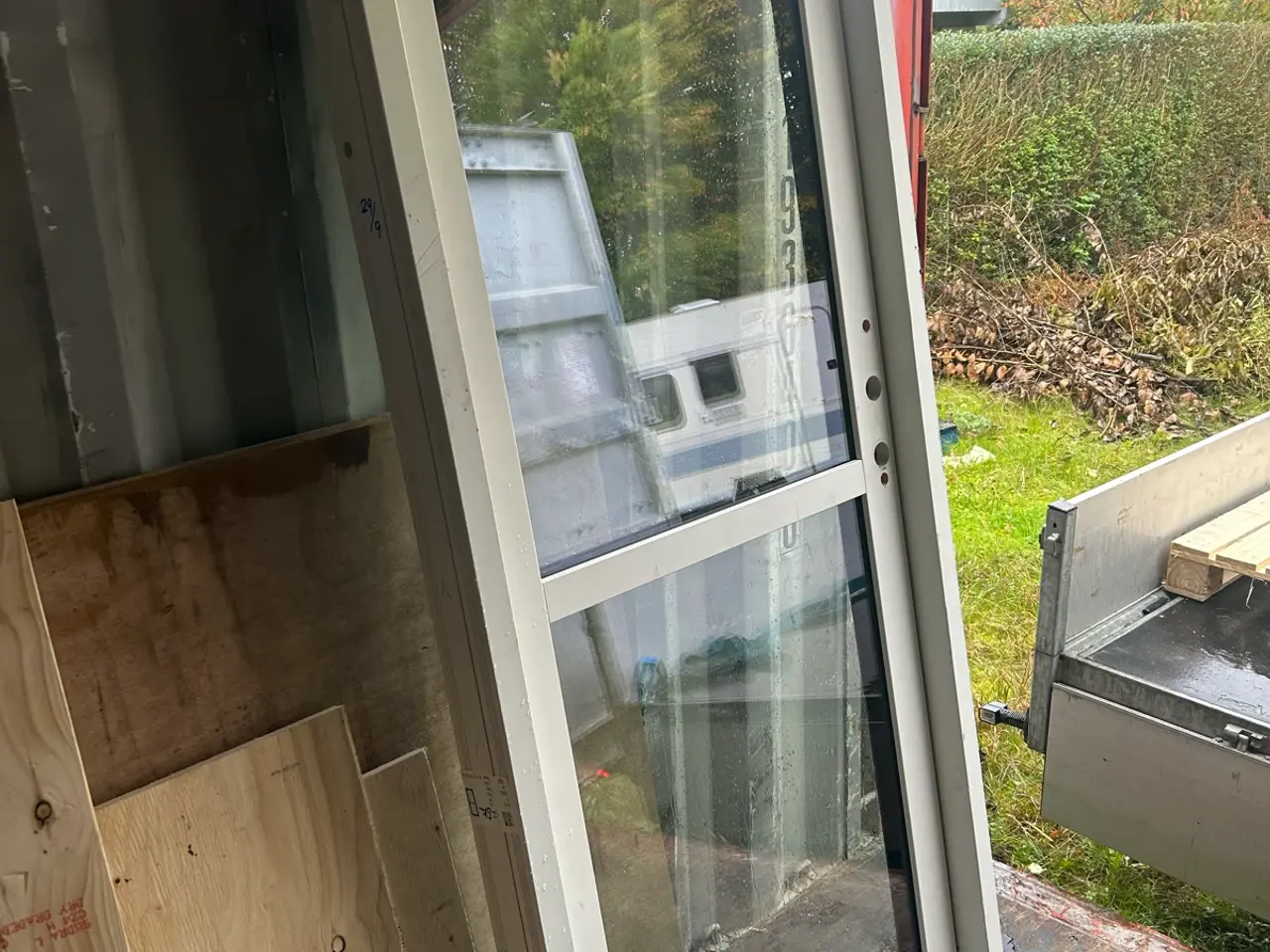 Billede 2 - Facade dør træ/Alu.