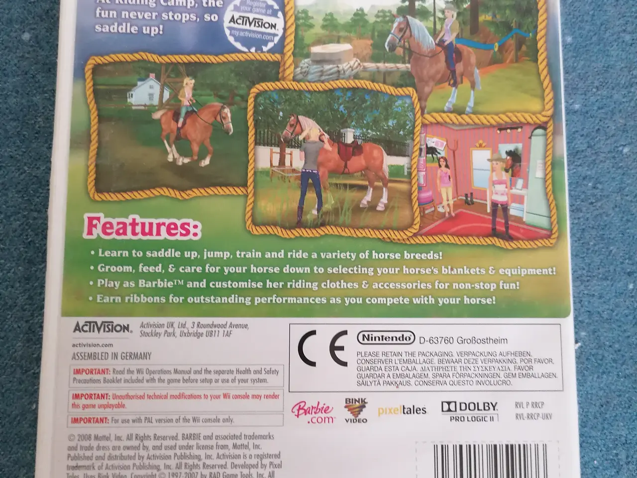 Billede 2 - Barbie Horse Adventures: Riding Camp
