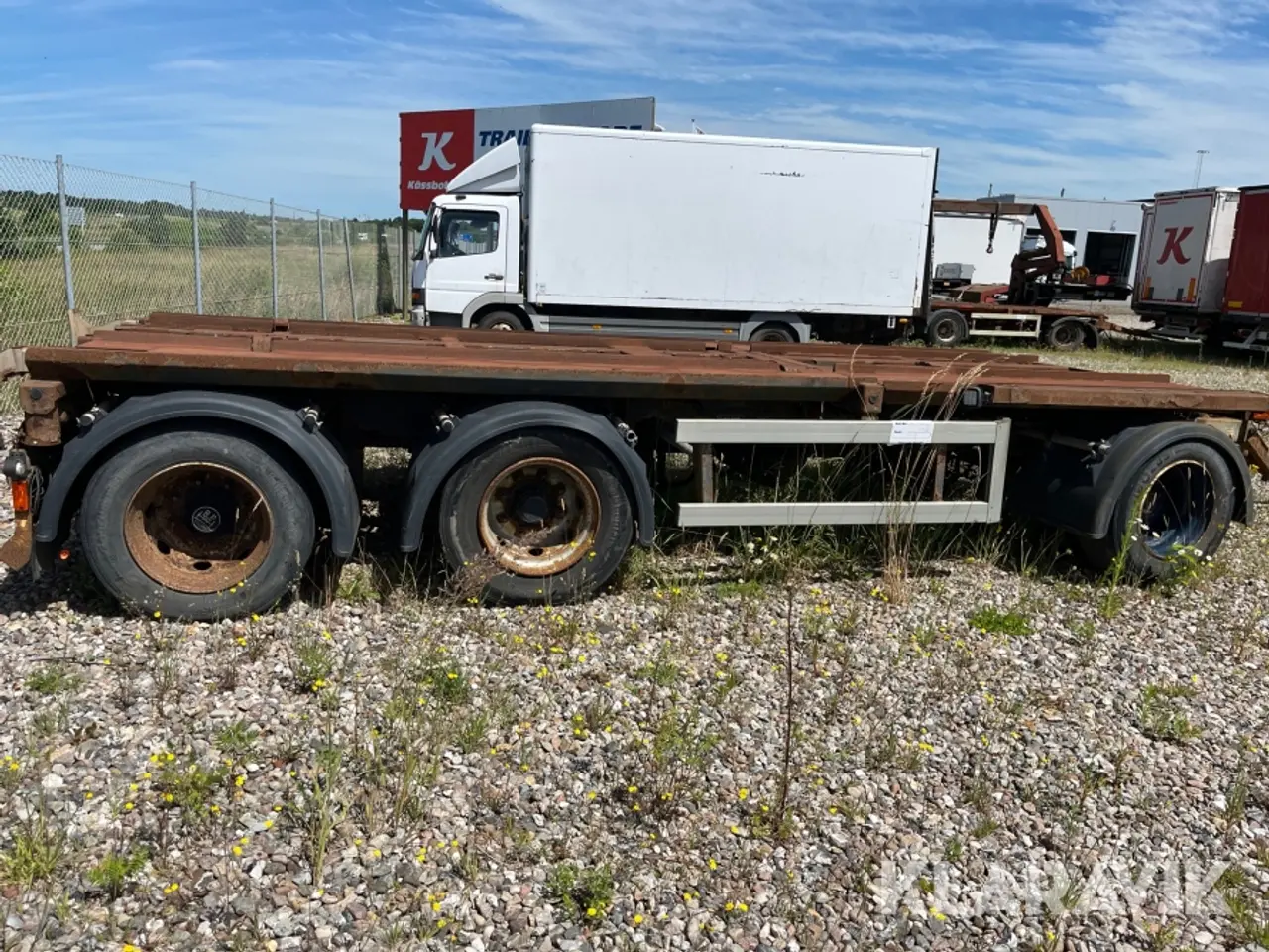 Billede 8 - Overførselsanhænger Wabco 3-akslet