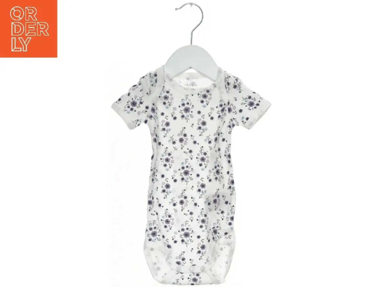 Billede 1 - Blomsterbodystocking til baby fra Name It (str. 68)