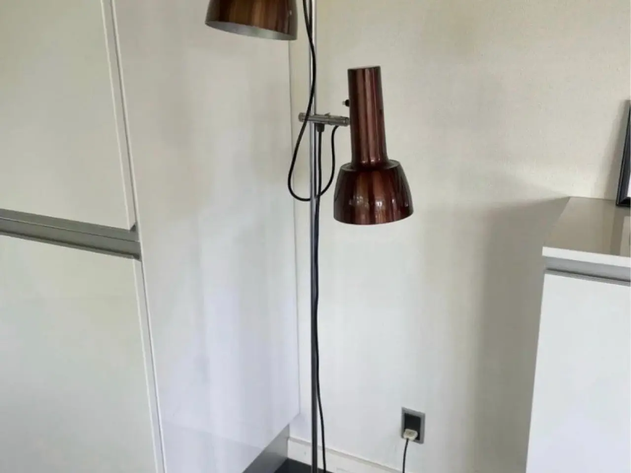 Billede 1 - Brun standerlampe
