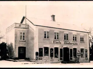 Købmand Niels Andersen - Glamsbjerg - Fotokort u/n - Brugt