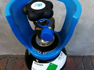 Nitrogen flaske 5 liter fuld, Air Liquide