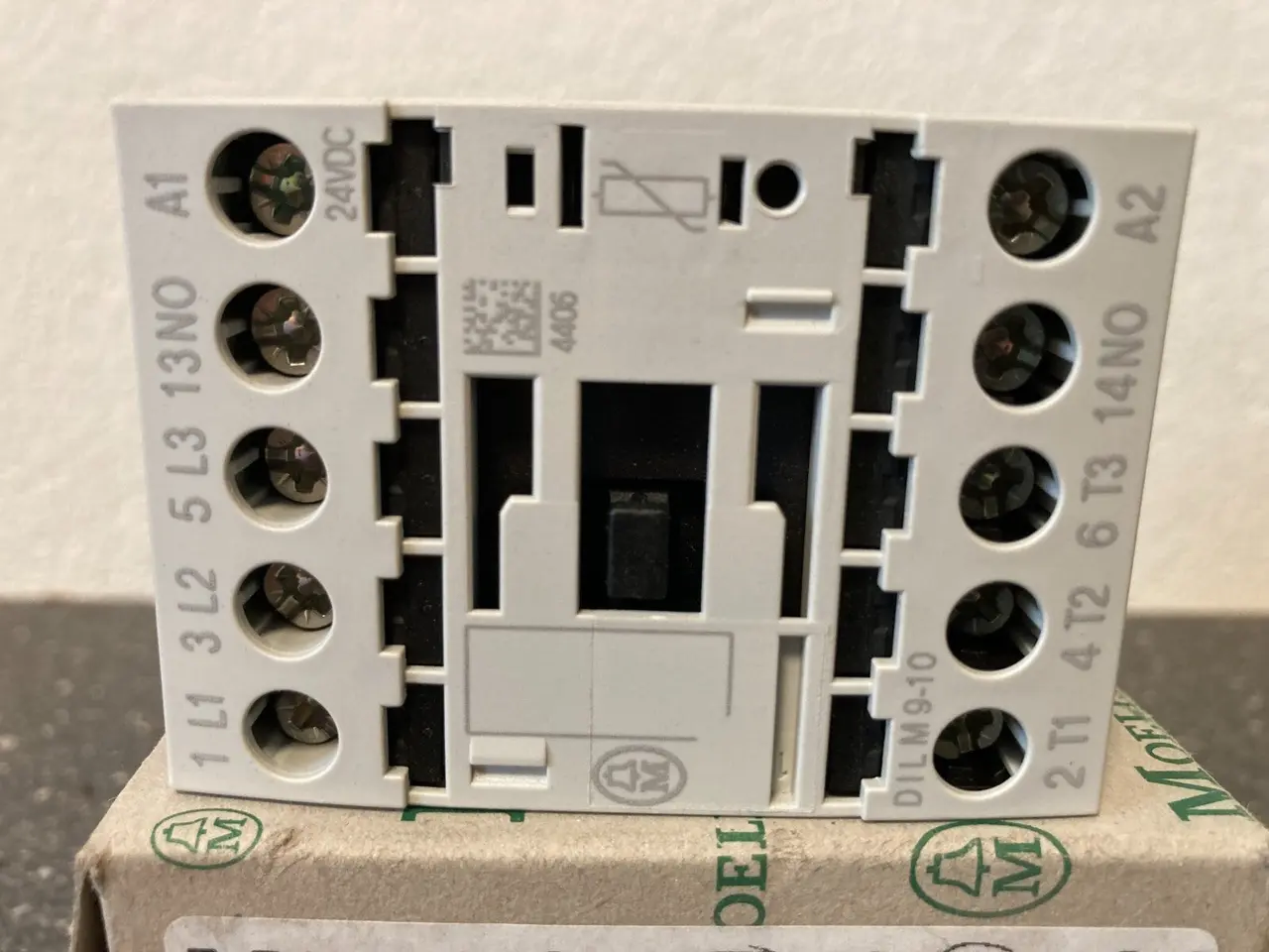 Billede 3 - Moeller DILM9-10 relæ kontaktor 4kW 400V 24VDC –