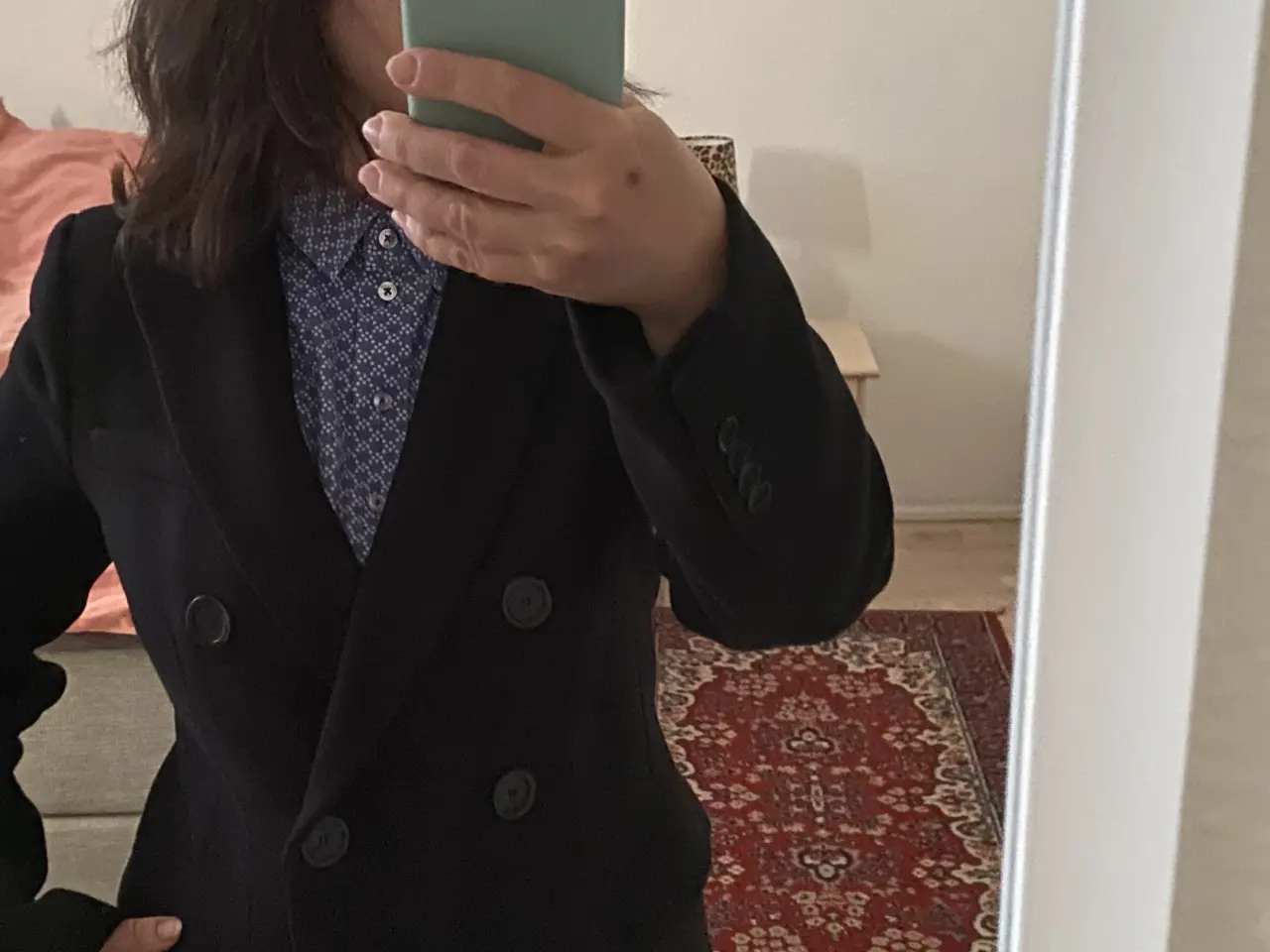 Billede 11 - Zara uld frakke i premium kvalitet lidt figursyet