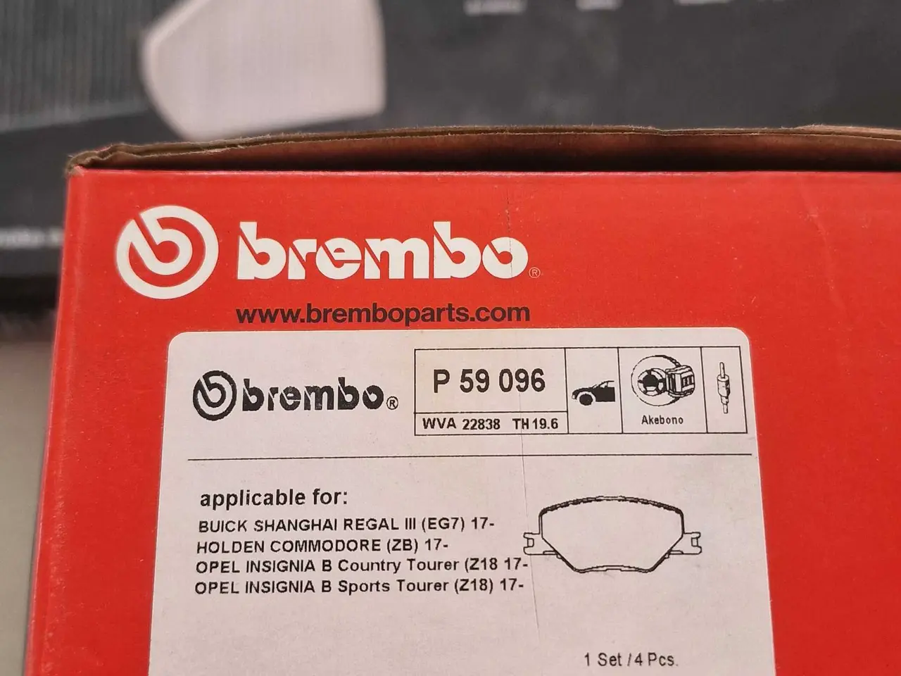 Billede 1 - Bremseklodser og cabinfilter til Opel Insignia B.