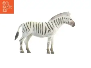 Zebrafigur i plast (str. 18x14 cm)