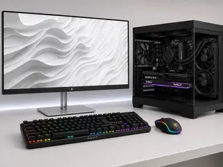 Vandkølet Gamer Esport Workstation Maskine