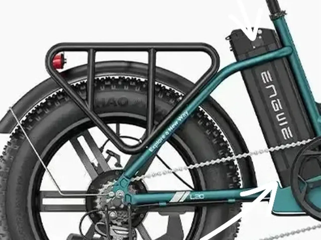 Billede 1 - Batteri t./el-cykel [Engwe].