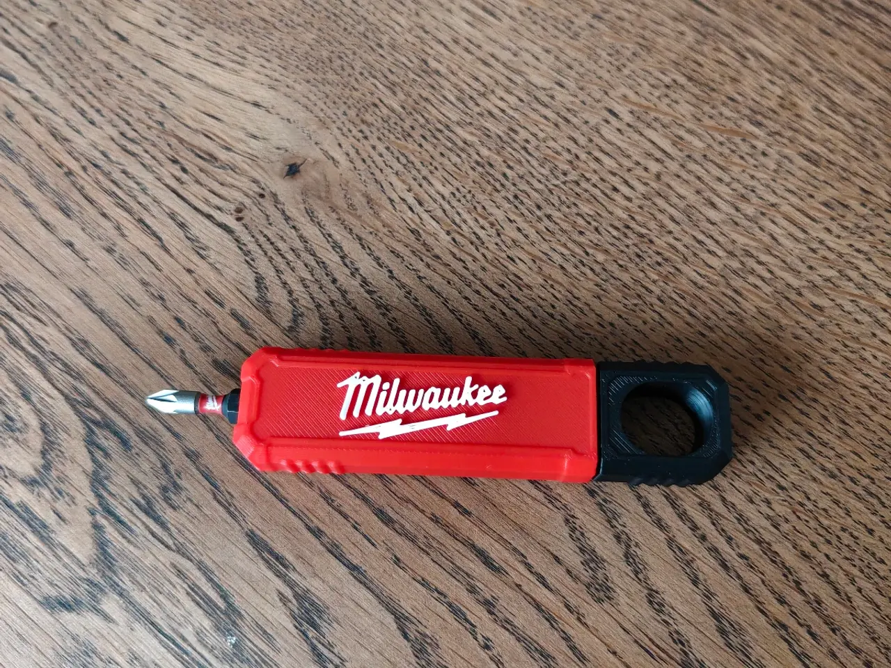 Billede 1 - Milwaukee skruetrækker med bitsholder