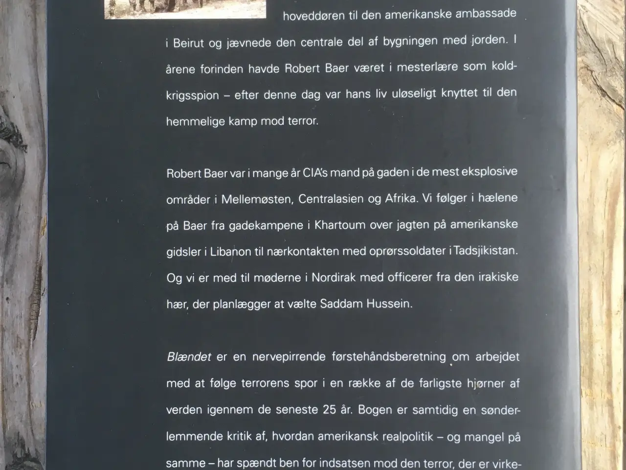 Billede 2 - Blændet, Robert Baer, emne: historie og samfund