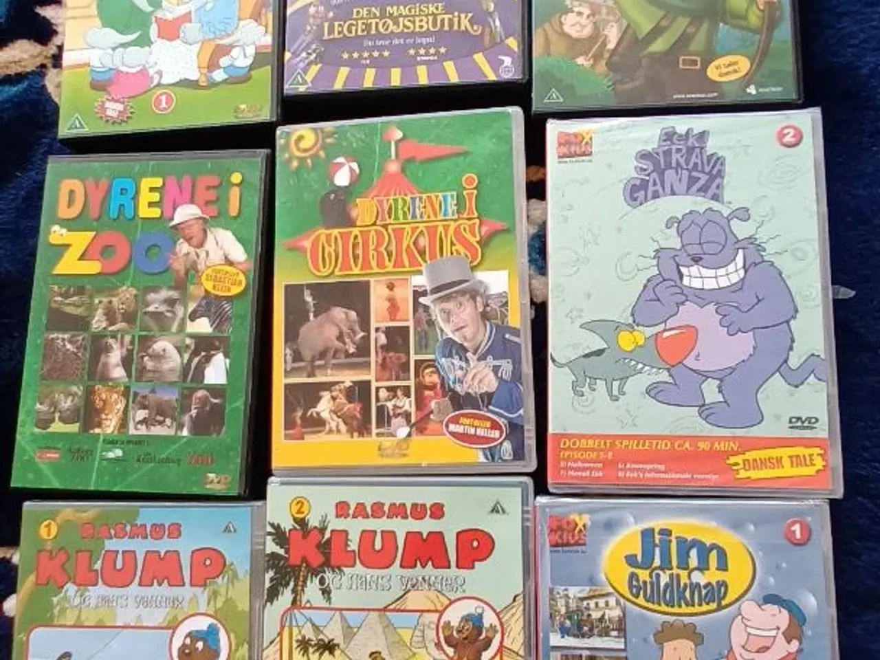 Billede 1 - 9 børnefilm på DVD