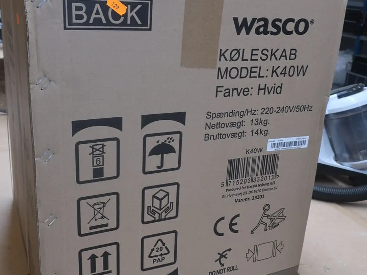 Billede 2 - Køleskab WASCO K40W