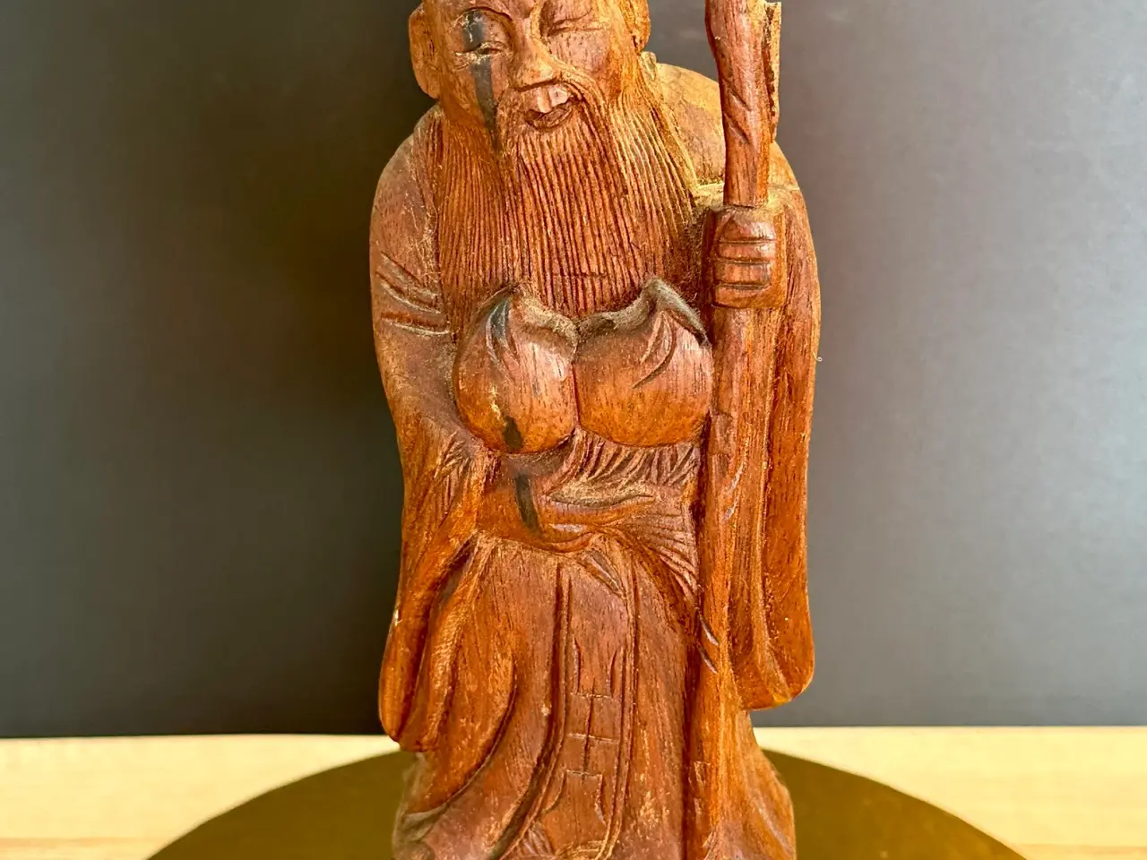 Billede 6 - Vintage/ antikke håndskårede orientalske figurer