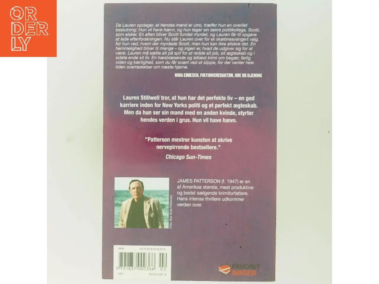 Billede 3 - Affæren af James Patterson (Bog)