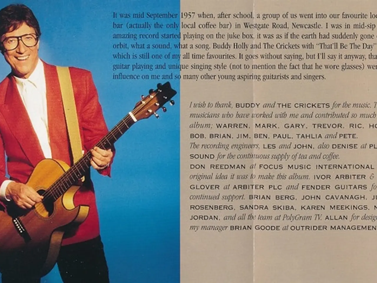 Billede 5 - Hank Marvin – Hank Plays Holly – CD