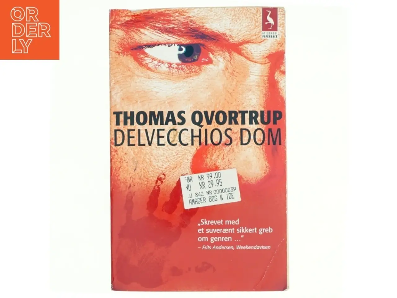 Billede 1 - Delvecchios dom : roman af Thomas Qvortrup (Bog)