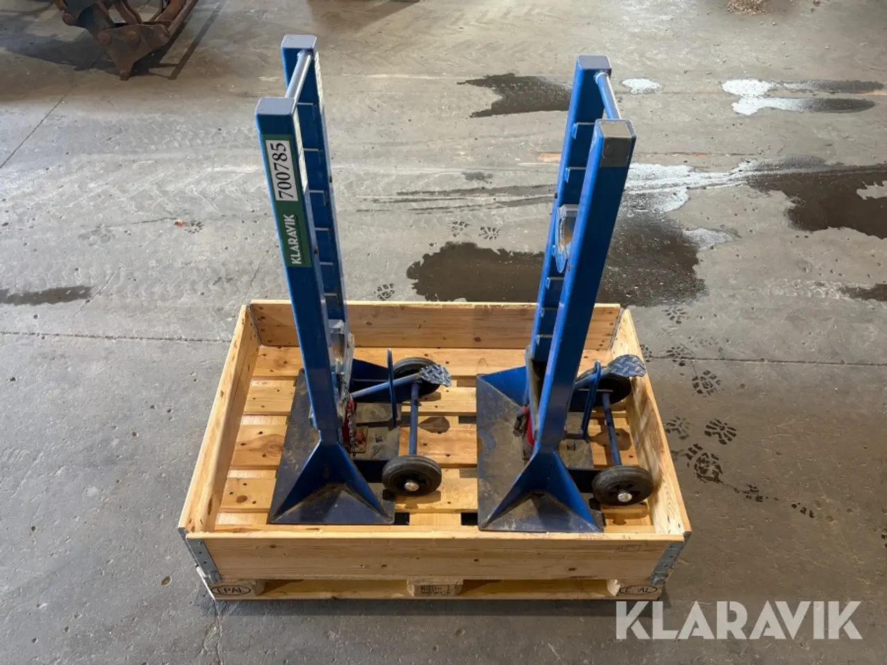 Billede 2 - Hydrauliske kabeltromeløfter Katimex Hydrokat / 5 tons 2 styk
