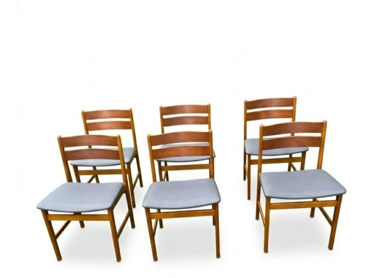 Billede 1 - Spisebords stole med teaktræ
