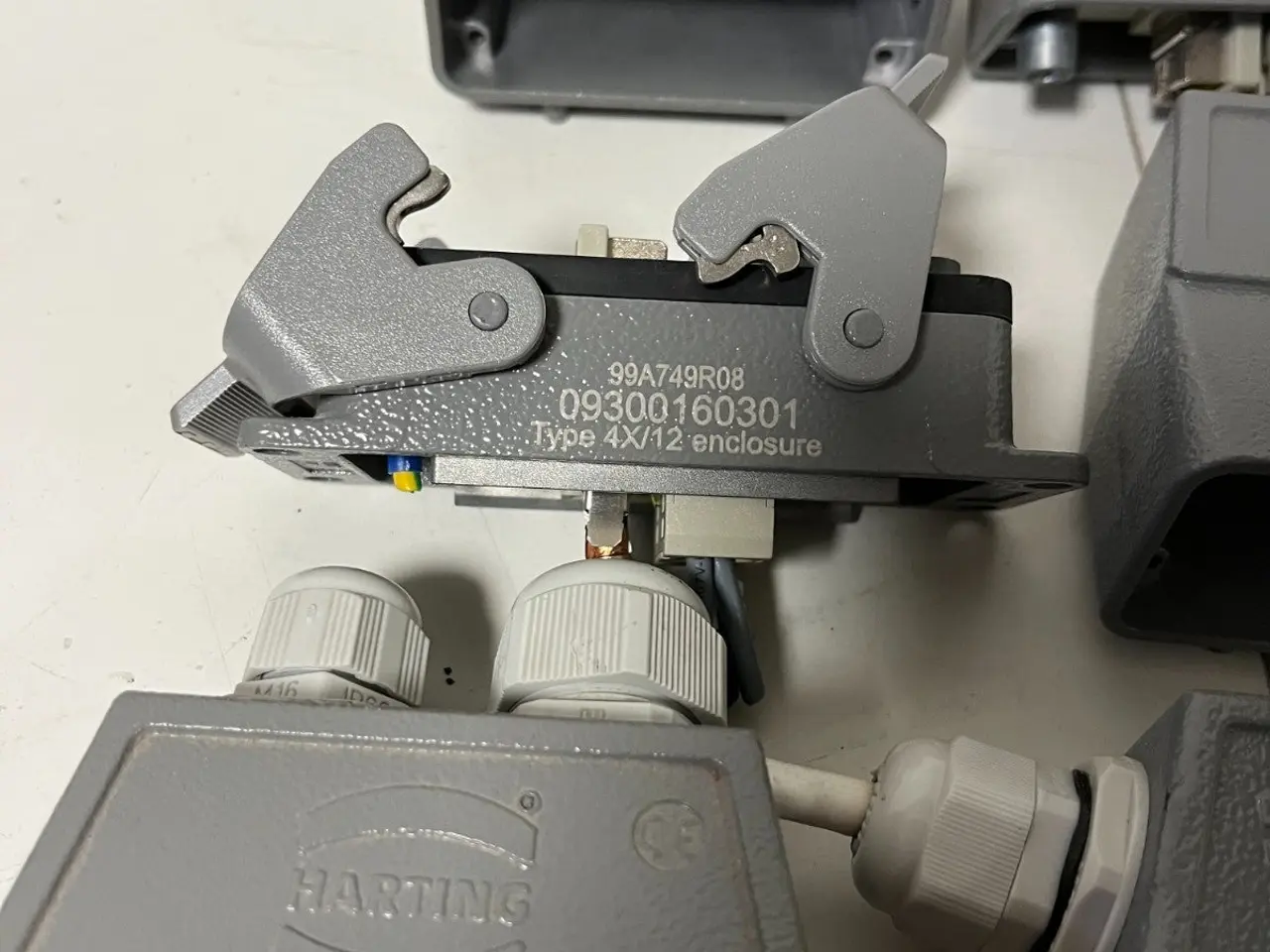 Billede 5 - Harting Han Heavy Duty stik parti Enclosures kabel