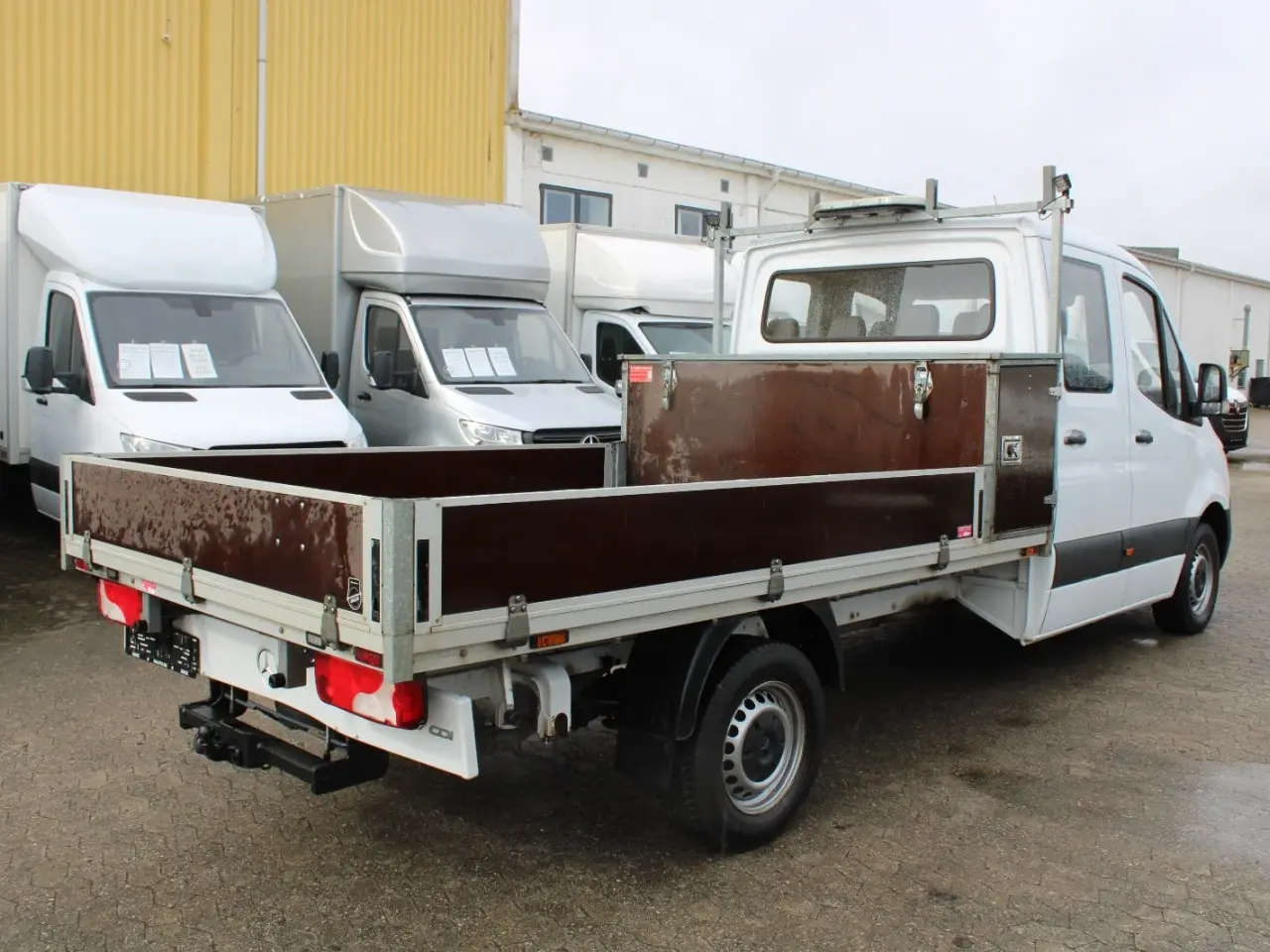 Billede 9 - Mercedes Sprinter 317 2,0 CDi A3 Mandskabsvogn m/lad aut. RWD