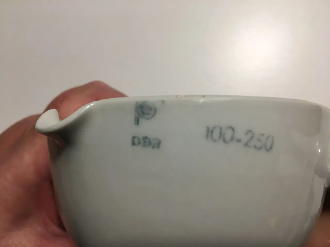 Billede 4 - fysik porcelænskål