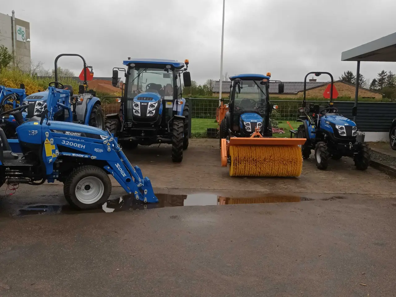 Billede 12 - Ny Solis Diesel traktor med 4 wd 
