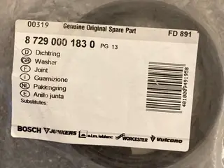 Bosch Washer Gasket PN:87290001830 - Genuine Spare