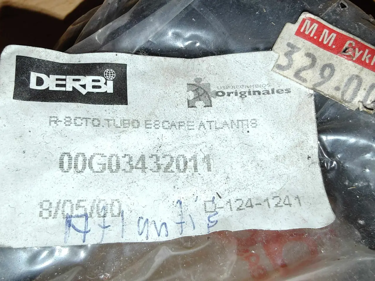 Billede 2 - Derbi Atlantis. Nyt Originalt Forrør. 00G03432011