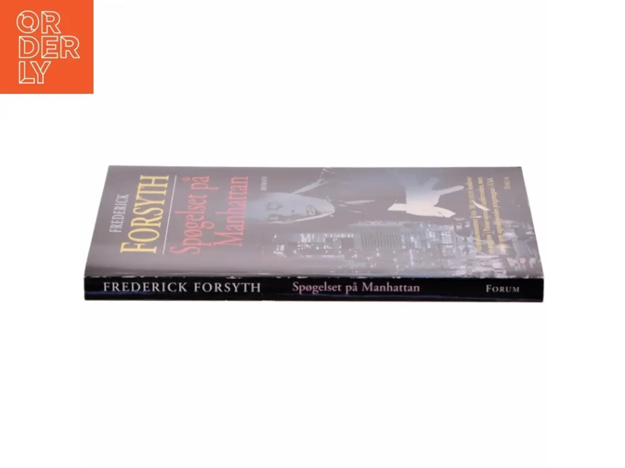 Billede 2 - Spøgelset på Manhattan : spændingsroman af Frederick Forsyth (Bog)