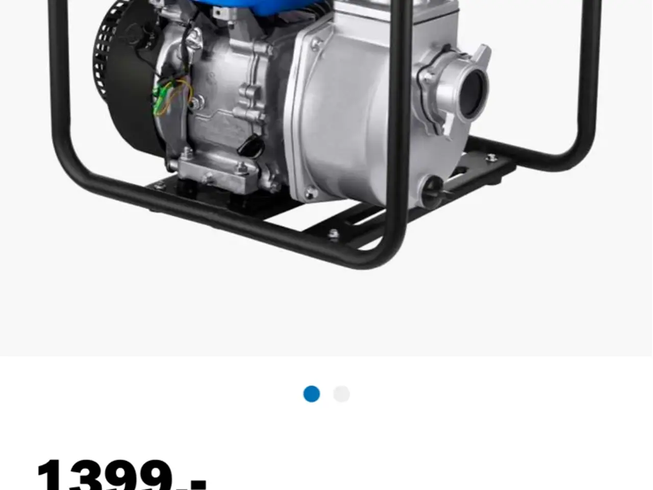 Billede 2 - Vandpumpe GP 57 benzindrevet.