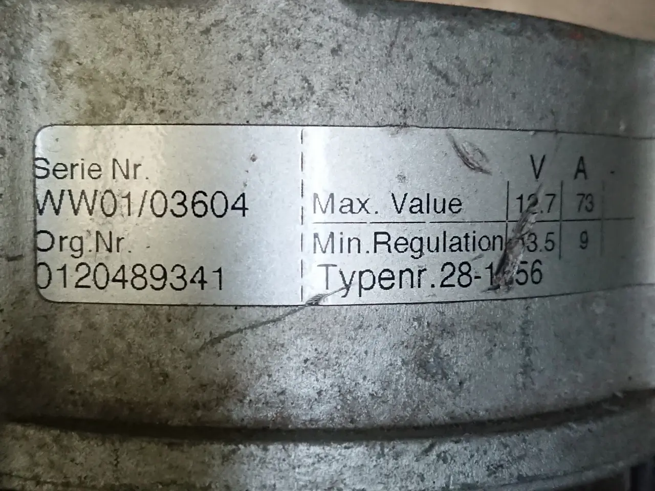 Billede 1 - Generator til Opel og Vauxhall
