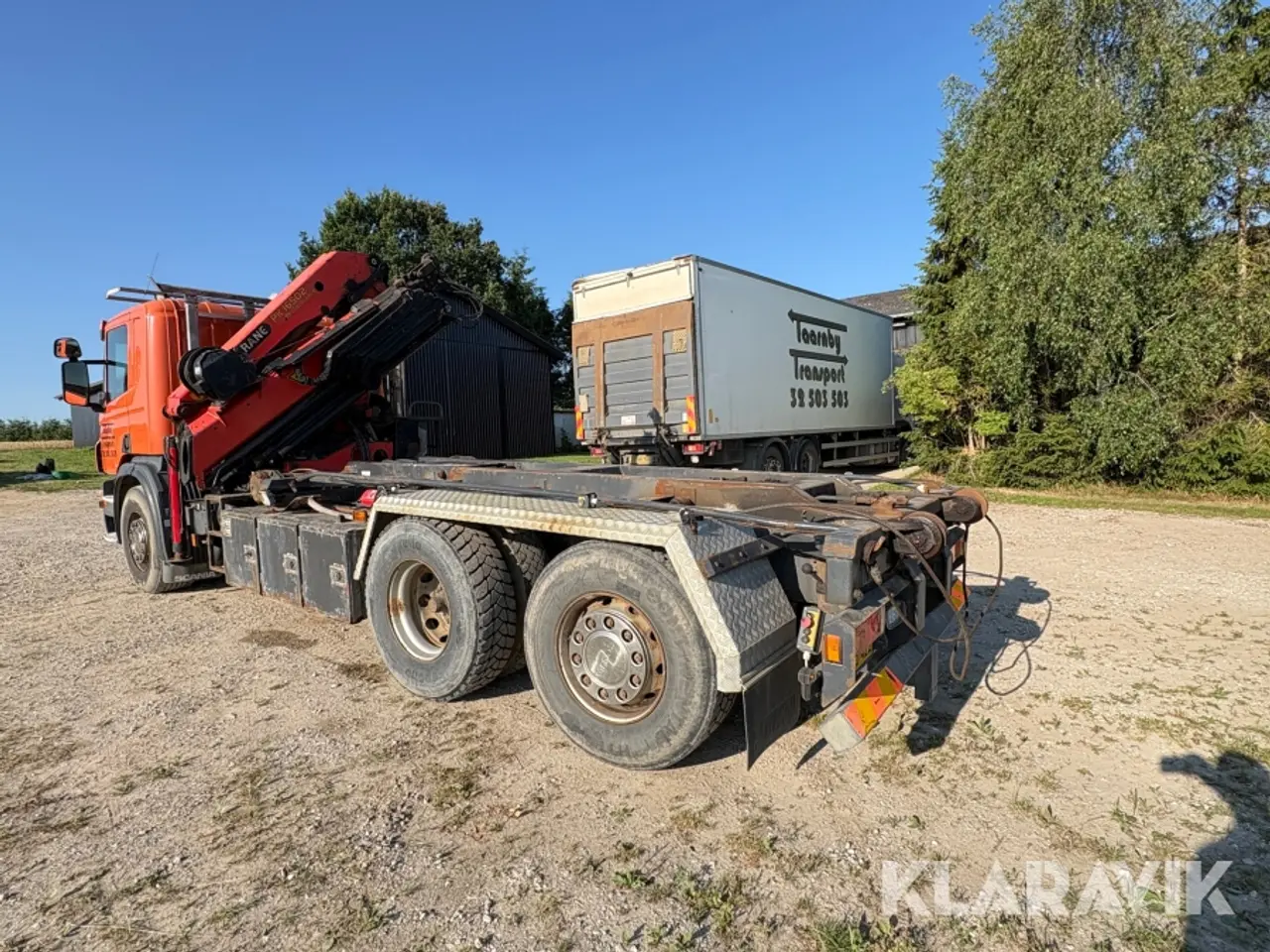 Billede 4 - Lastbil Scania P340 Palfinger PK16502 kran