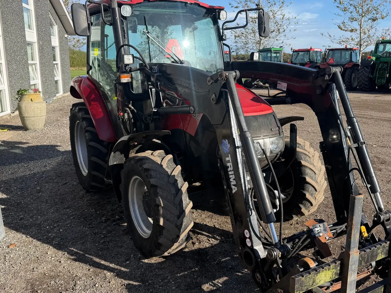 Billede 2 - Case Farmall 75C Rigtig fin let brugt frontlæsser traktor, kun 800 timer!