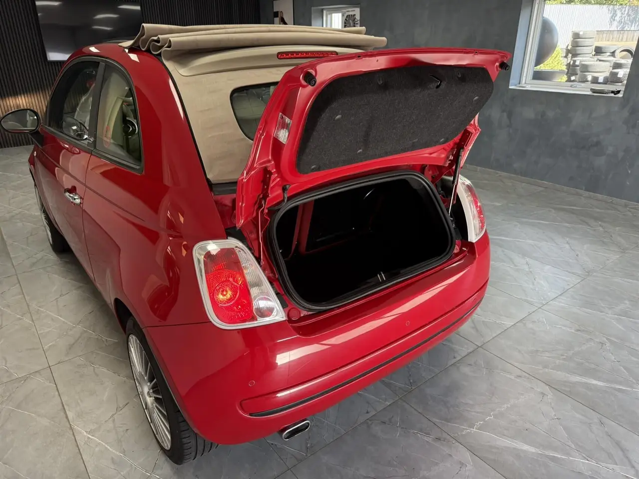 Billede 5 - Fiat 500C 1,2 Pop 69HK Cabr.