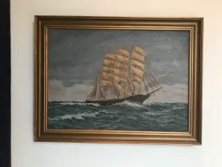 Marinemaleri - Oliemaleri
