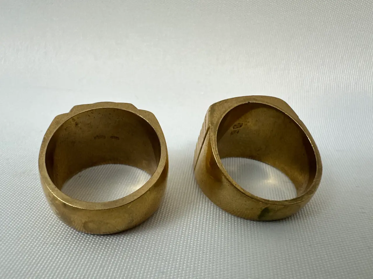 Billede 6 - 2 stk. messing ringe 