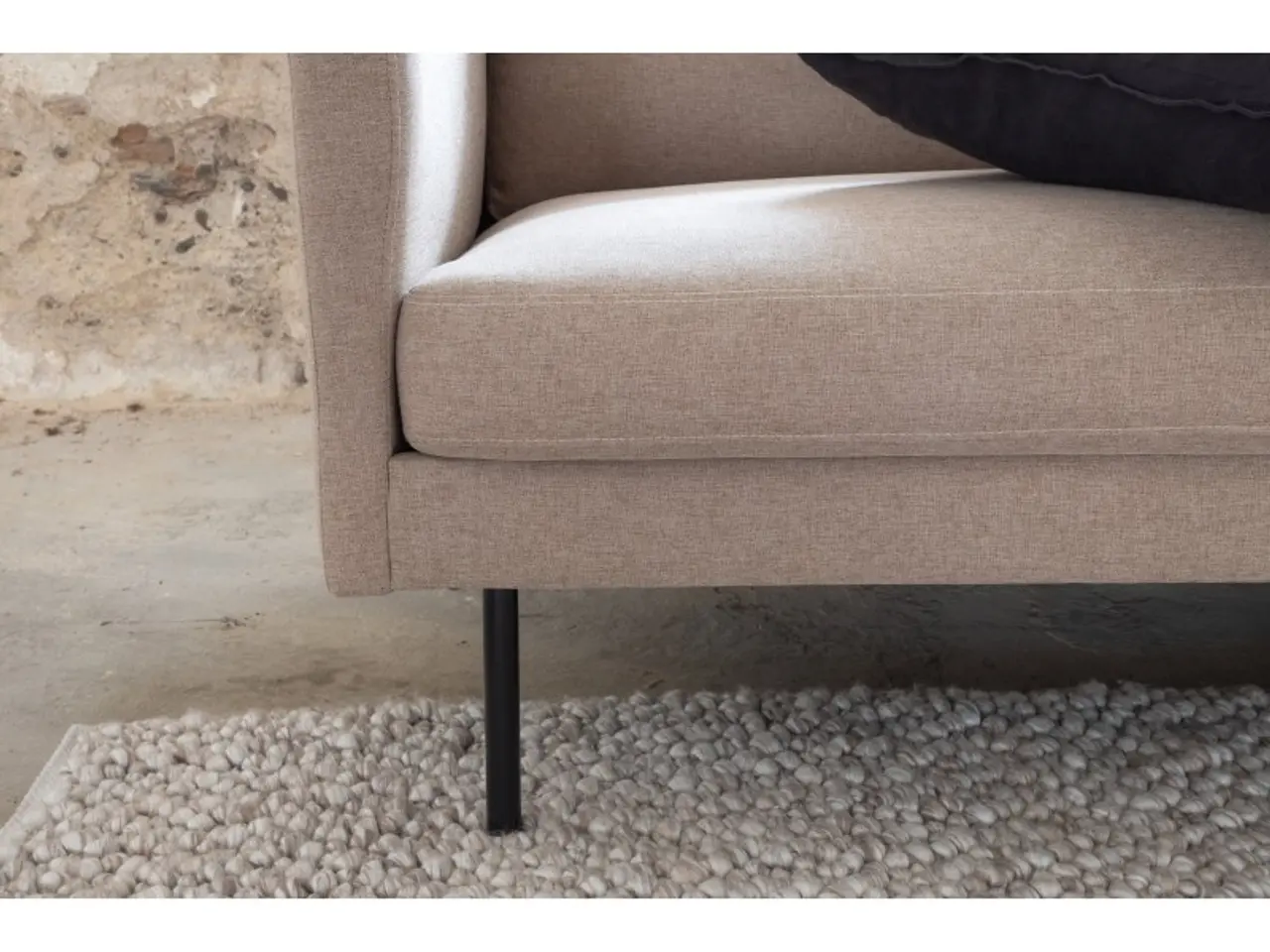Billede 11 - Zoom 3 personers Sofa - Sort og Brun